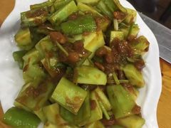 凉拌老虎菜-张记烤羊腿