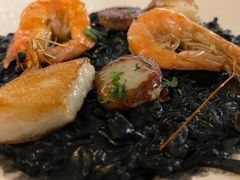 威尼斯海鲜墨鱼汁烩饭-Ponte 意大利餐厅