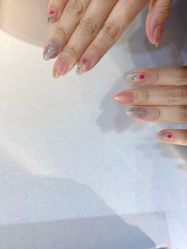 -复古绿·少女主题美甲美睫