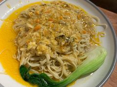 招牌蟹黄金拌面-姚面记·海派家常菜(恒基名人购物中心店)