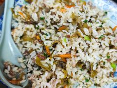 糟菜肉丝炒饭-福州人铭小吃