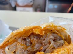 锅盔夹凉粉-张婆婆香酥锅盔(平福路店)