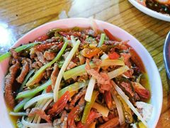 泡椒肉丝-人和水上飘(第一家店)