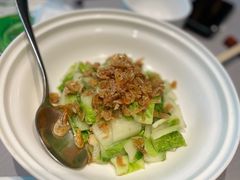 芒种虾皮杭白菜-屋里厢上海菜馆