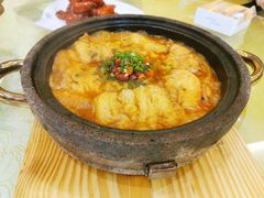 石锅龙利鱼-清真·三德隆饭庄(桥梓口店)