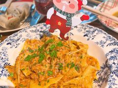 主厨手撕和牛肉大宽面-弗兰克牛排西餐厅Ribone steak house(柠檬花园店)