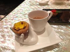 餐后葡挞配奶茶-8餐厅(新葡京酒店)