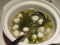 鱼丸汤-日丰园海肠水饺·老字号大连海鲜(和平广场店)
