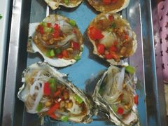 蒜蓉粉丝烤生蚝-烁佳海鲜大馅饺子