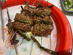 蒜苔羊排-老味烧烤(总店)
