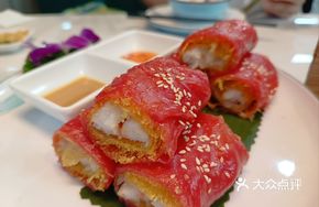 Crispy Red Rice Noodle Roll
