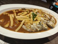 手打年糕烧黄鱼-打酱油·非遗淮扬菜(瘦西湖梅岭店)