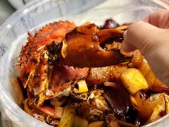 香辣蟹炒菜-秦记香辣蟹(松榆里店)