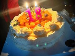 招牌动物奶油芒果千层蛋糕-艾加柒克蛋糕茶歇甜品台(春熙路店)