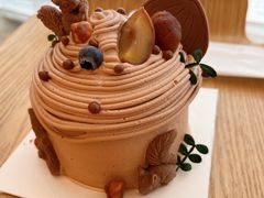 巧克力栗子爆浆蛋糕-LanTa蓝塔烘焙(郑百店)