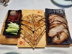 酱熏黑猪肉大饼-老城味道·传统天津菜(杨柳青店)