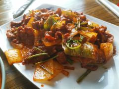 洋葱炒羊肉-张记陕西人家(红旗中路)