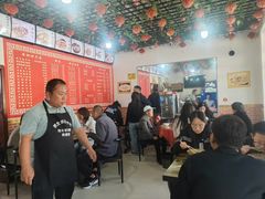 -陕北农家小吃风干羊肉剁荞面