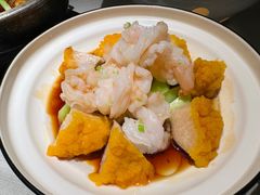 热炝牡丹虾丸子-狮王府淮扬菜(万象城店)