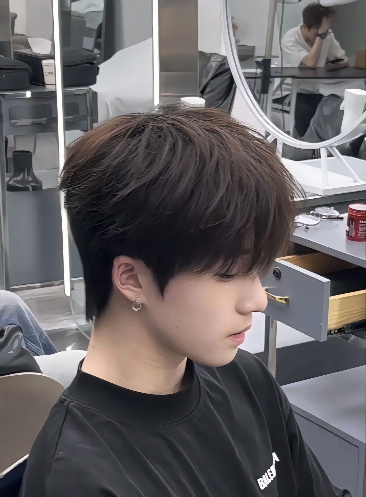 氛围感十足 秒变韩系男主#男生发型 #少年感发型 #昆明女发型师文艺