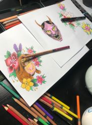 -荔刺青纹身·手穿孔饰品