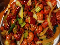 爆炒虾尾-城边边烧烤-魏晋烤肉旗舰店