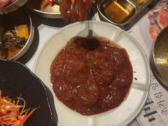 -草家酱蟹炭火烤肉店(珲春南路一店)