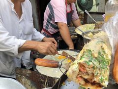 -正宗杂粮煎饼香软鸡蛋饼