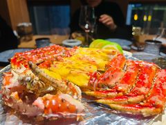 芝士烤帝王蟹腿-綱元·海鲜豆捞(明州里店)