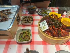 -在老街·淮安大排档·甜麻干煸龙虾·烧烤(河下古镇店)