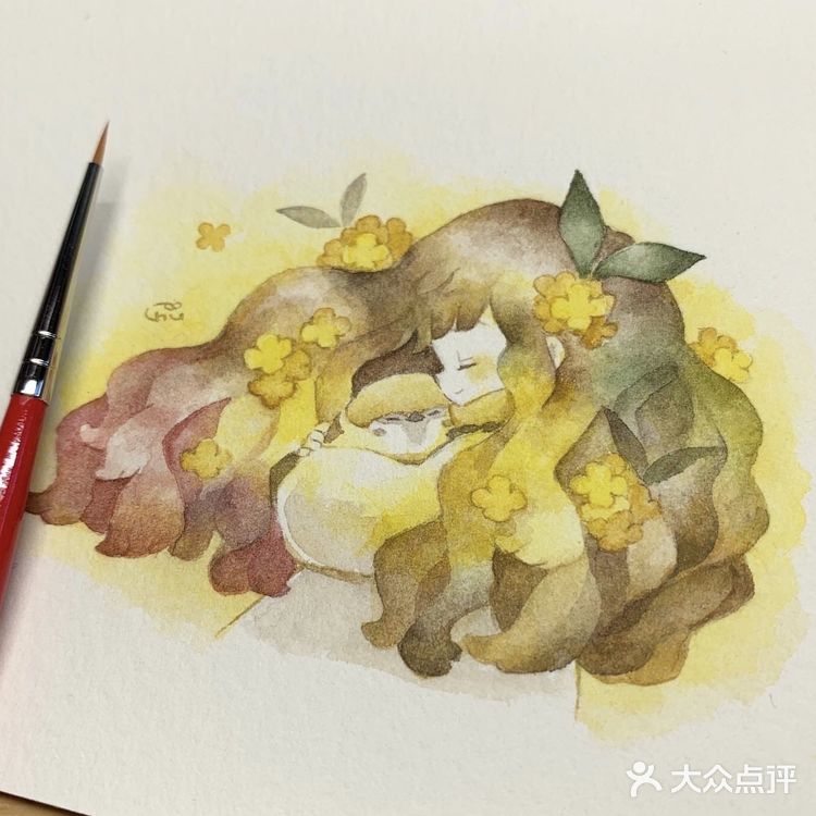 住在童话世界🏙️中的小女孩