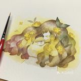 住在童话世界🏙️中的小女孩