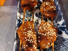 串烤鱿鱼须（串）-探鱼·鲜青椒爽麻烤鱼(天一广场店)
