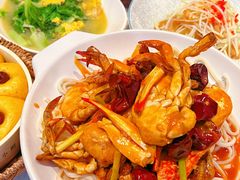 香辣蟹拌面-吕氏焗小鲜•海鲜青岛菜(八大关店)