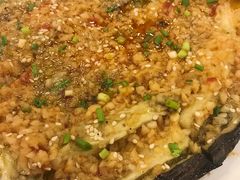 烤茄子-沈记烧烤海鲜(江汉二路店)