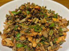 卜豆角花猪肉-李久其家民间餐厅(梅溪湖店)