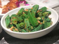 砂锅肉松秋葵-新白鹿餐厅(松江开元地中海店)