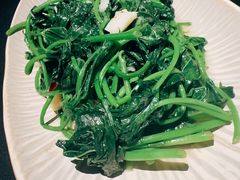 炝炒地瓜叶-山石榴·贵州菜(丰盛里店)