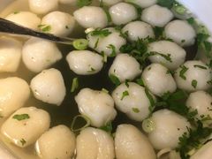 鱼丸汤-日丰园海肠水饺·老字号大连海鲜(和平广场店)
