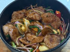 啫啫猪肝煲-小粤楼·怀旧粤菜(万辉国际广场店)