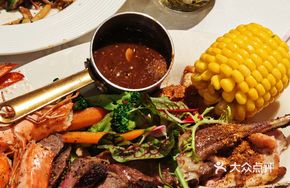 Grilled Sea and Land Platter