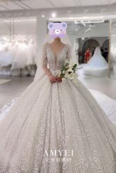 点击看大图 -艾米丽婚纱礼服