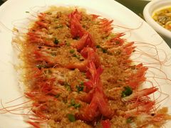 蒜蓉开边草虾-老街渔味馆(芳华店)