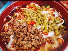 烂肉豇豆面-胖哥面馆