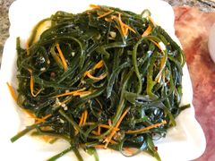 凉拌海带丝-腾格勒烤羊腿