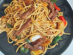 经典黑胡椒牛肉意面-棒沙拉·轻食餐厅(华润店)