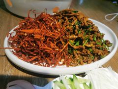 香辣肉丝-姥姥家春饼店(佳亿时尚广场店)