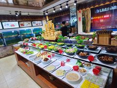 自助取餐区-前王院•巧克力海鲜市集餐厅(万平口店)