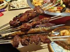 牛肉大串-街角等你.大连海鲜烧烤.经典铁板海鲜串(西安路店)