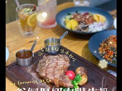 谷饲厚切肉眼扒配薯菜-森Some Fusion(荔湾店)